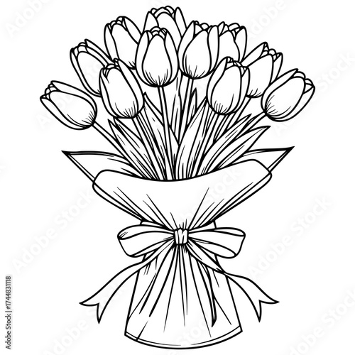 Tulip Flower Bouquet