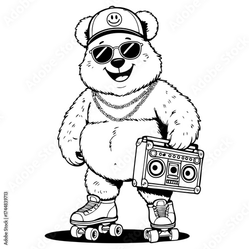 Funky Roller Bear