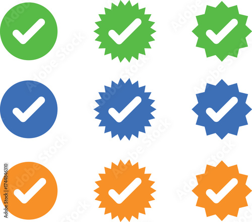 Get verified now with these eye-catching check marks for guaranteed quality and instant recognition