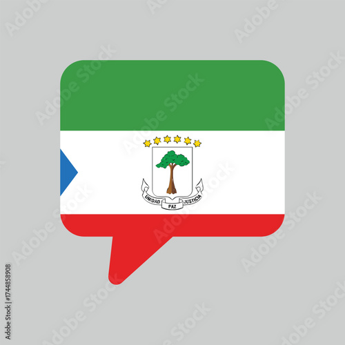Equatorial Guinea flag in Chat icon Free Download Equatorial Guinea flag in Chat icon - GFXLoad