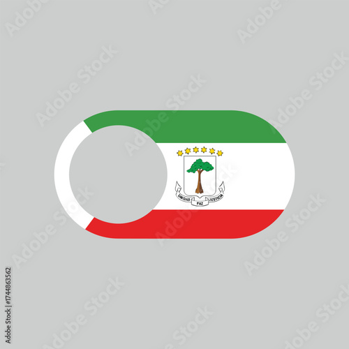 Switch icon  Equatorial Guinea flag