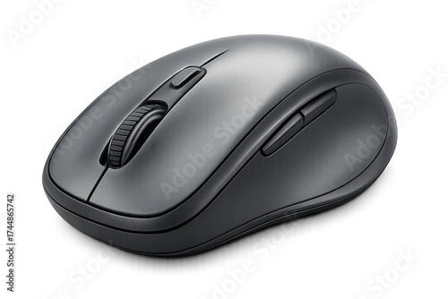 Modern wireless computer mouse with ergonomic design for productivity, gaming, and digital office setup
