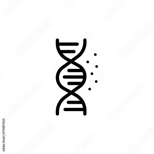 Genome Line Icon