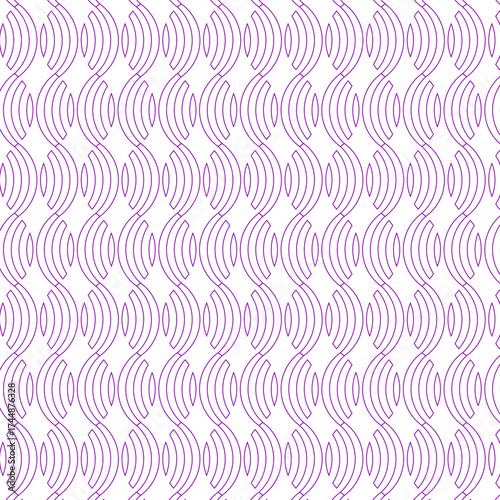 Repeating Purple line pattern. Modern pattern vector background.