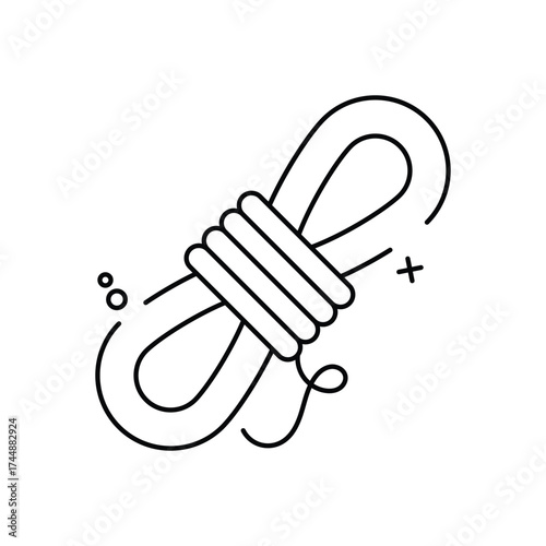 Rope Icon vector