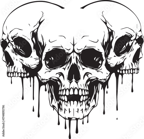 Golfer Swing Vector with Cap and Club – Black and White Flat Minimalist Sports Pose Illustration