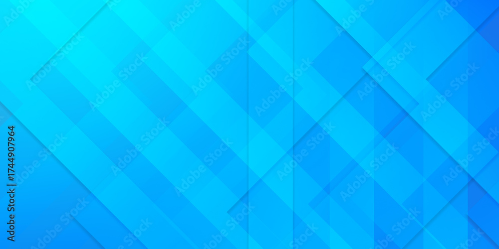 Obraz premium Blue gradient geometric banner for website graphic promotions