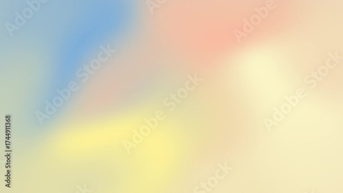 Dynamic Abstract Motion Background Featuring a Soft Pastel Gradient and Mosaic Effect. Stock Footage