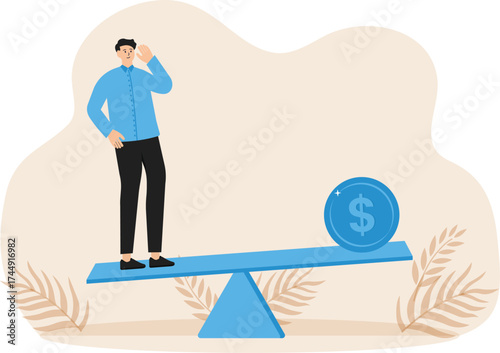 value of money and sum of money, worth more now at present time than future
