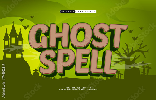 ghost spell editable text effect