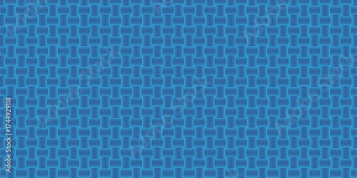 modern blue pasta texture, abstract geometric pattern. Italian restaurant element of menu, package. vector background