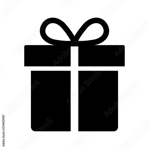 An illustration of a black discount or sale icon on a white background.