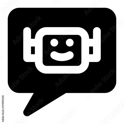 chatbot icon for illustration