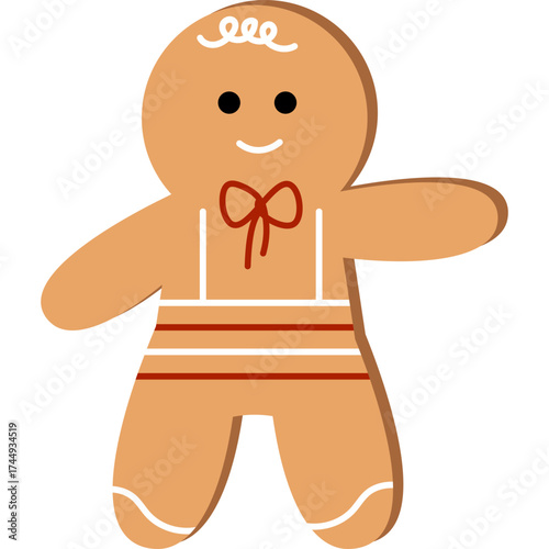 Gingerbread Cookies Illustration
