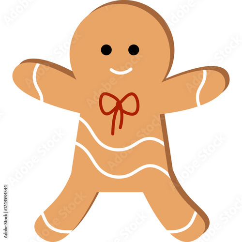 Gingerbread Cookies Illustration