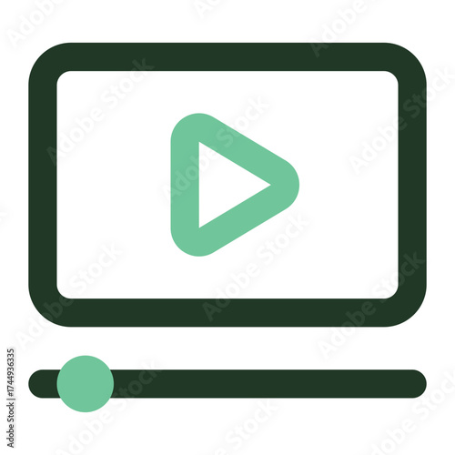 video lesson icon for illustration