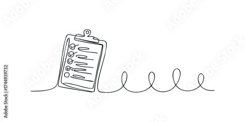 Clipboard checklist with completed tasks indicated by checkmarks