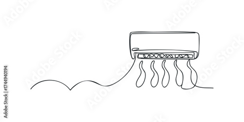 Air conditioner unit with cool air flow