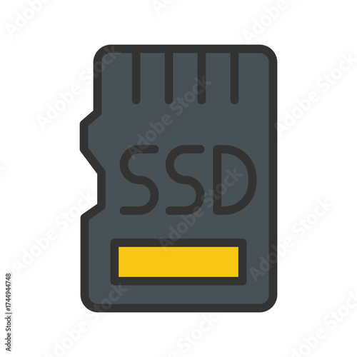 Ssd Card Icon