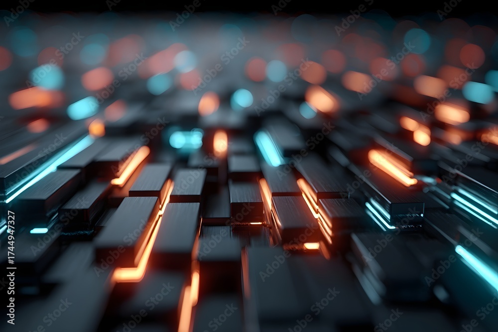 Obraz premium audio mixer panel