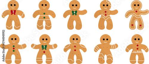 Gingerbread Cookies Illustration