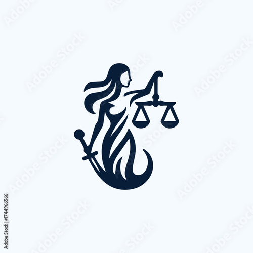 Justice Goddess Logo