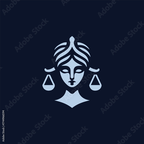 Justice Goddess Logo