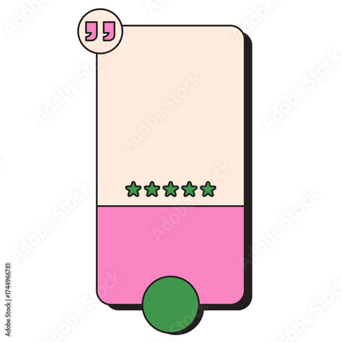 Vertical Rating Box