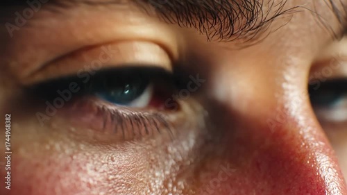 A person adapting to new situations, a scene of evolutionary behaviour and growth opportunity.