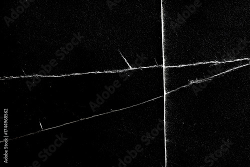 Old Wrinkled Folded Paper Texture