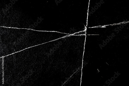 Cross Crease Paper Overlay