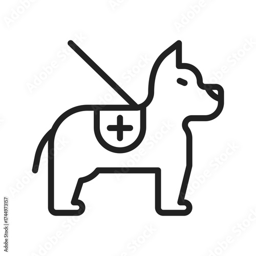 Service Dog Icon