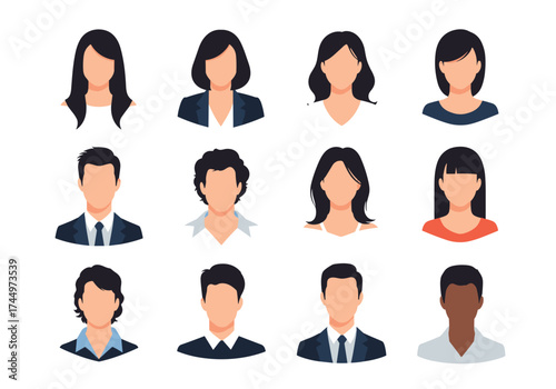 A diverse collection of professional avatars representing individuals from various backgrounds and professions.