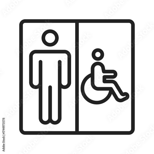 Accessible Restroom Icon