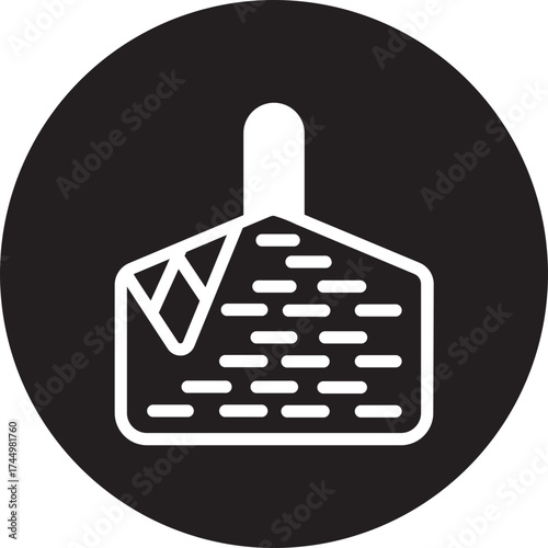 picnic basket glyph icon