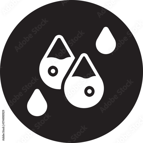 water glyph icon