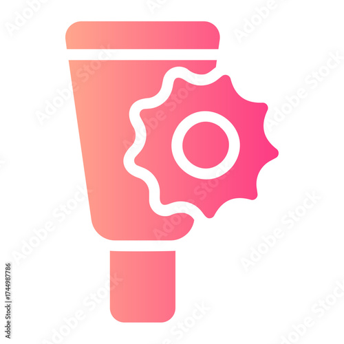 sunscreen gradient icon