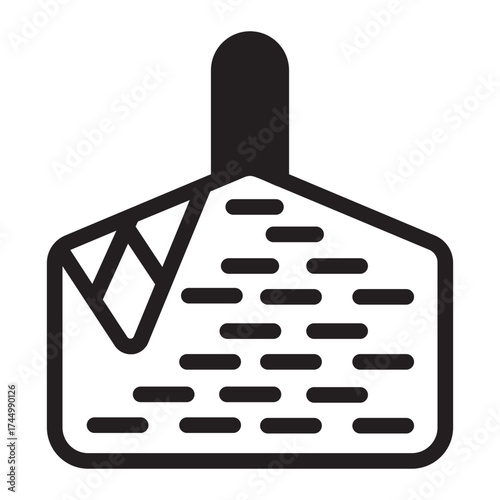 picnic basket glyph icon