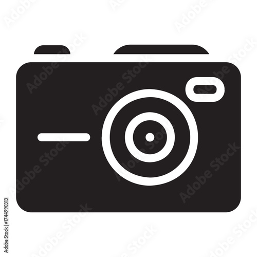 camera glyph icon