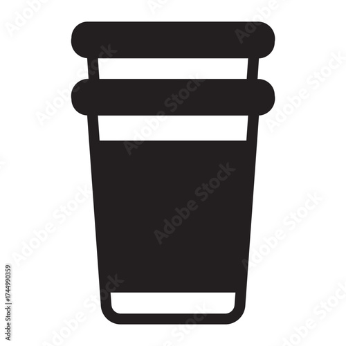 cup glyph icon