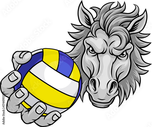 Horse Mustang Stallion Voll...