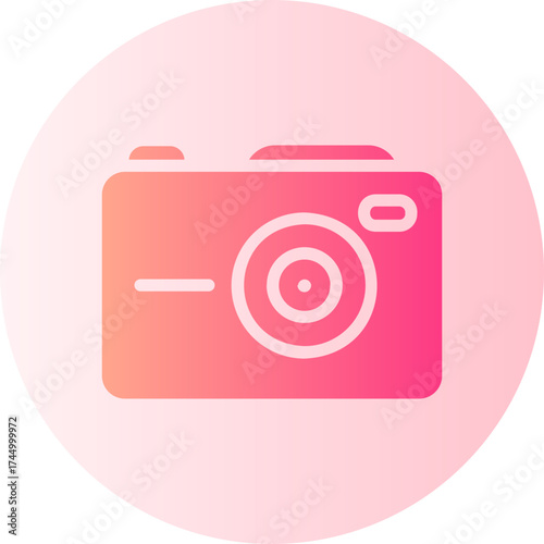 camera gradient icon