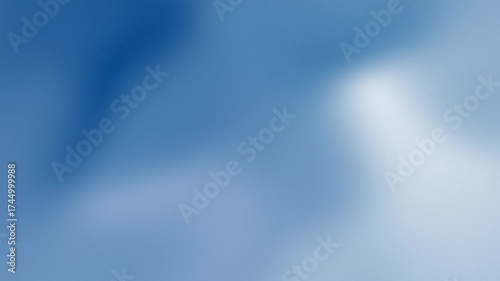Serene Blue Sky with Soft Drifting White Clouds in a Gentle Peaceful Timelapse. Stock Footage