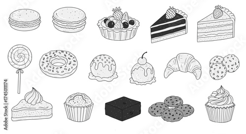 A delightful collection of sweet baked goods and desserts for all occasions.