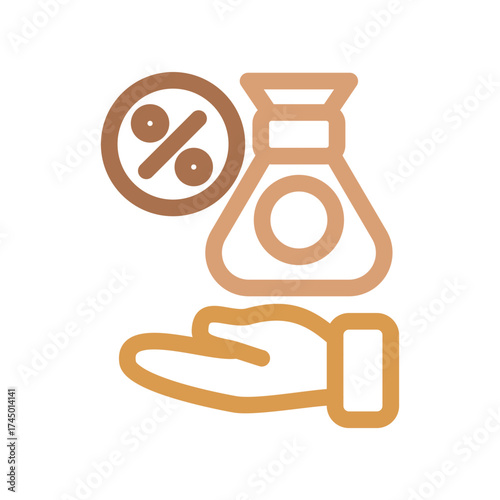 Commission Vector Bag Business Finance