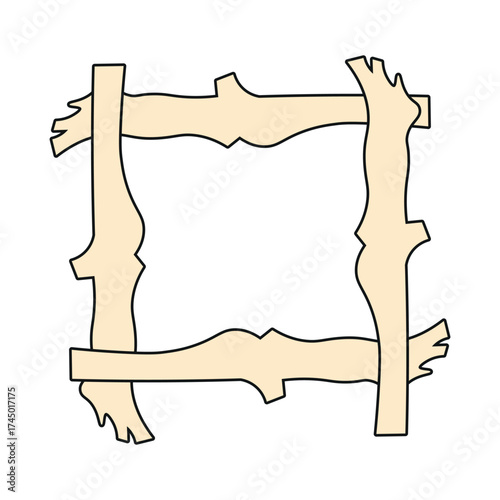 Wood Branch Text Box