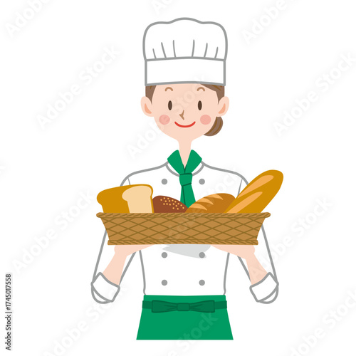 パン屋　パン職人　パティシエ
