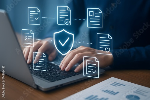 Document Management System with Secure Workflow Network