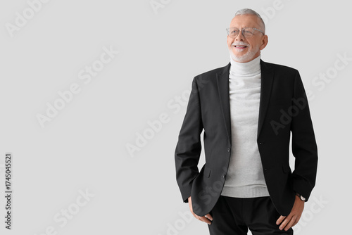 Portrait of senior business...