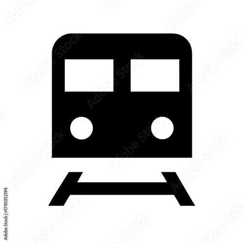 Vector art of train